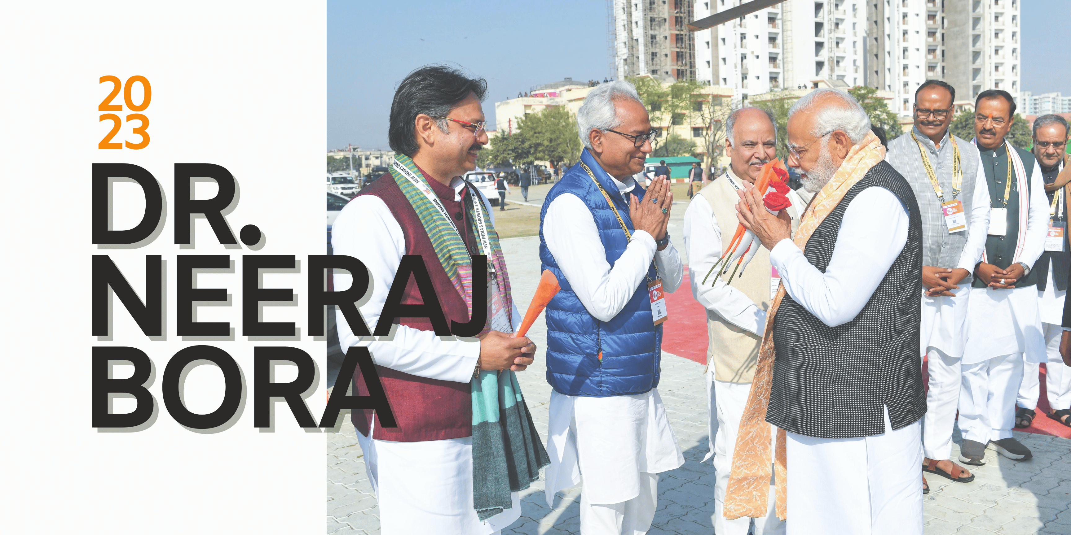 Image of Neeraj Bora - Bharatiya Janata Party (BJP) MLA from Lucknow, representing BJP in Uttar Pradesh.